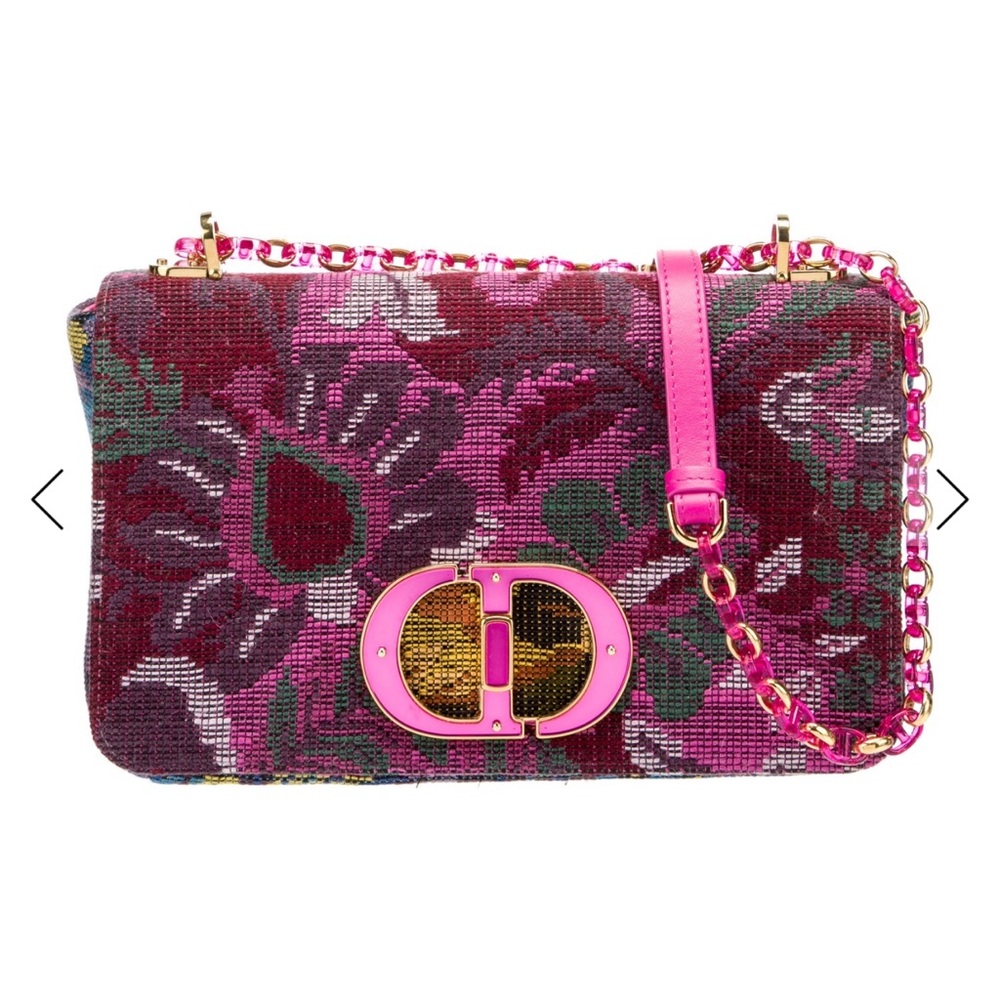 Dior Pink Floral Crossbody Bag